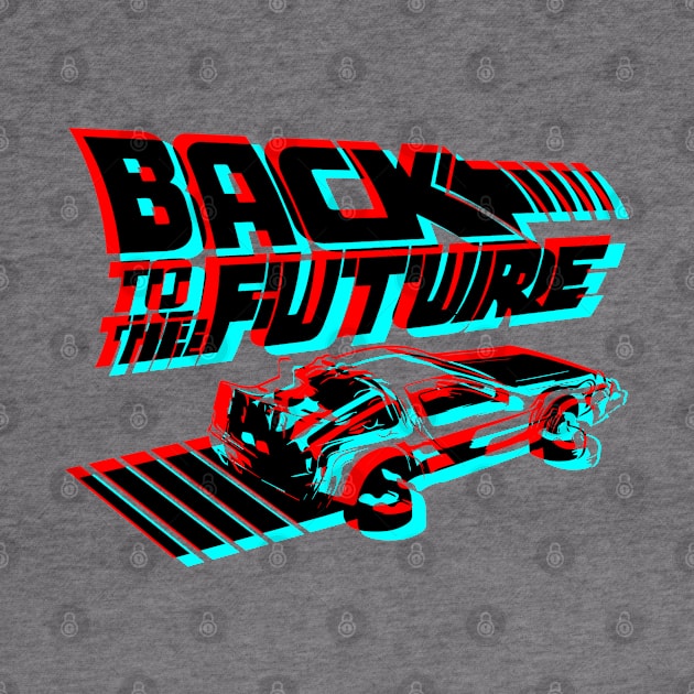 BACK TO THE FUTURE - Retro 3D glasses style by ROBZILLANYC